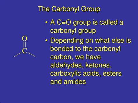 PPT - The Carbonyl Functional Groups PowerPoint Presentation, free download - ID:1936698