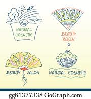 900+ Set Vector Logos For Beauty Salon Clip Art | Royalty Free - GoGraph