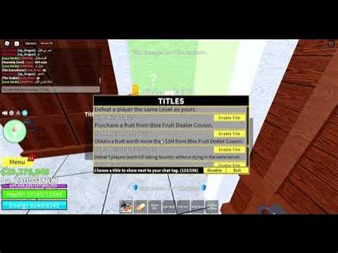 Roblox - Blox fruits Raging demon title - YouTube