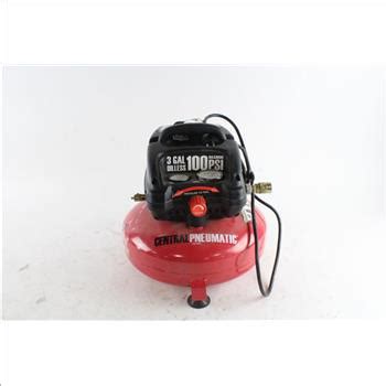 Central Pneumatic Pancake Air Compressor, Sold For Parts | Property Room