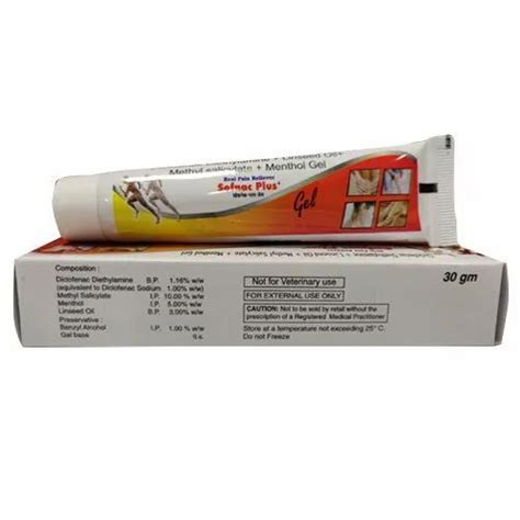 Topical Anti Inflammatory Gel - Real Pain Reliever Manufacturer from ...