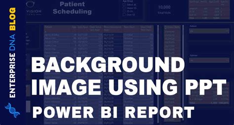 Power BI Background Image For Reports Using PPT - Master Data & AI Skills