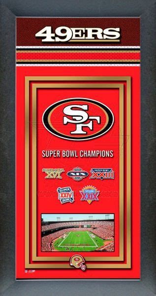 San Francisco 49ers Super Bowl Championship Banner | San francisco ...