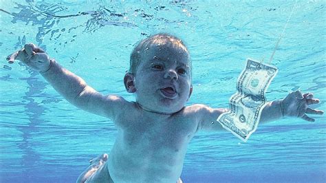 Nirvana get sued by the baby on the 'Nevermind' album cover