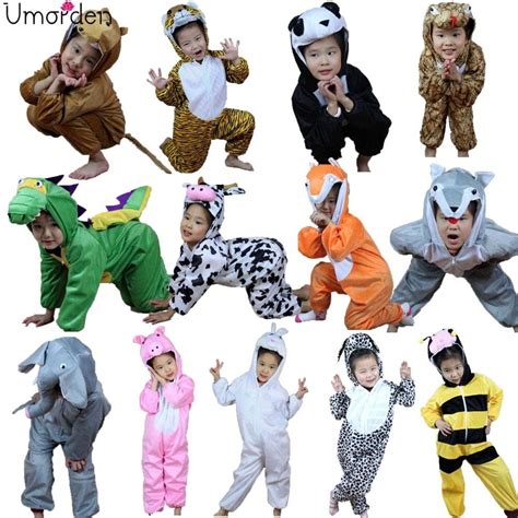 Halloween Children Kids Cartoon Animal Costume Costumes Cosplay for Boy Girl | eBay