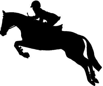 Jumping Horse Silhouette Clip Art