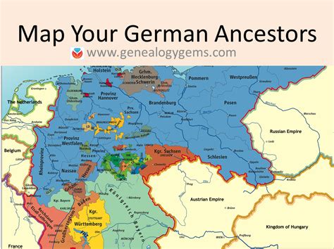 3 Free German Genealogy Websites: Maps of Germany and Poland ...