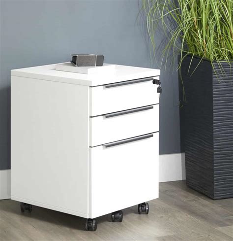 Modern White Office Credenza - House of Denmark