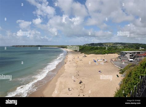 Tenby, South Wales, beaches and shopping Stock Photo - Alamy