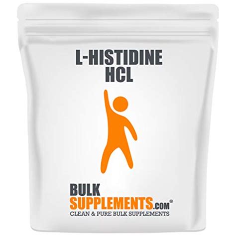 BulkSupplements.com L-Histidine HCl - L Histidine Powder - Histidine Supplement Powder ...