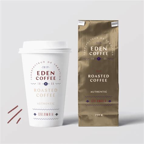 Eden Coffee – Branding on Behance