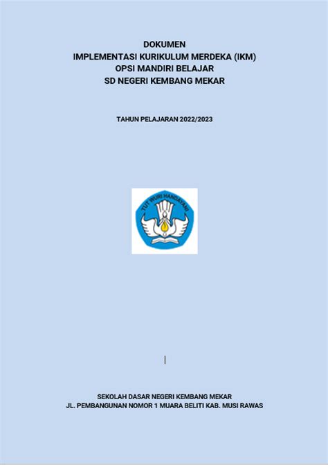 Implementasi Mandiri Belajar dalam Kurikulum Merdeka - BLOG SUSANTO