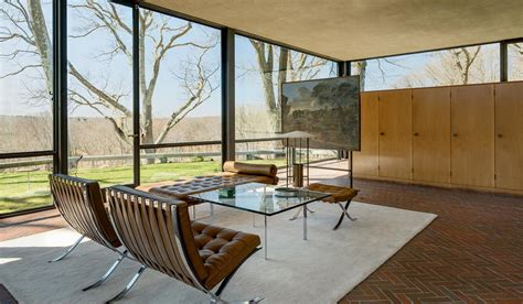 Fixing the Ceiling at Philip Johnson's Glass House: A No-Brainer? Not Quite. | National Trust ...