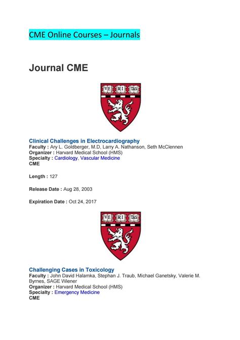 CME Online Courses - Journals CME | Free CME Online Credits | eMedEvents by eMedEvents - Issuu