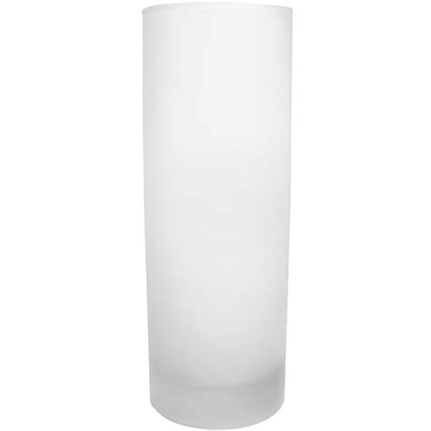 Candle Making Supplies | Tall Frosted Glass CANDLE CYLINDER - Candle Making Supplies