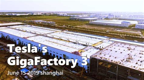 Tesla Gigafactory 3 Construction Progress June 15, 2019: Video