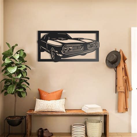 Dodge Charger Metal Wall Art Unique Metal Car Decor for - Etsy