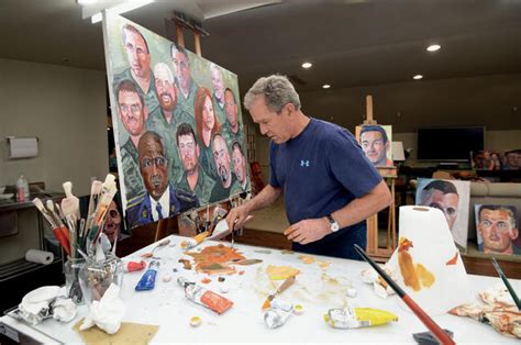 Portraits of Courage: Paintings of Military Heroes by President Bush ...