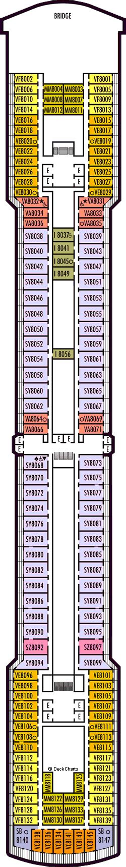 Holland America Westerdam Deck Plans: Ship Layout, Staterooms & Map - Cruise Critic