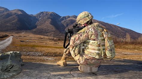 173rd Airborne Brigade weapons qualification in Pordenone, Italy