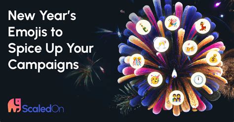 20 Best Emojis For New Year Campaigns - ScaledOn