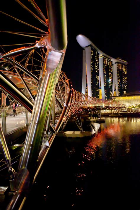 Bridge architecture at Night in Singapore image - Free stock photo - Public Domain photo - CC0 ...