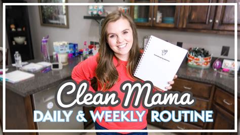 Keeping Up With CLEAN MAMA | Clean Mama Planner - YouTube