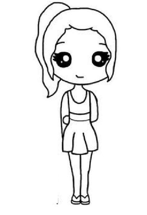 Simple Cartoon Drawings Of Girls / Learn how to draw these cool and simple easy things to draw ...