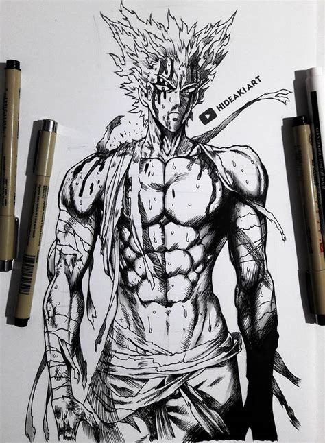 Garou || One Punch Man by HideakiArtReal on DeviantArt