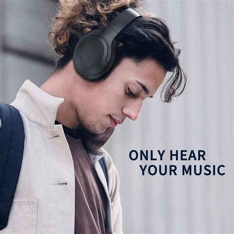 Active Noise Cancelling Headphones with Microphone Wireless Over Ear ...