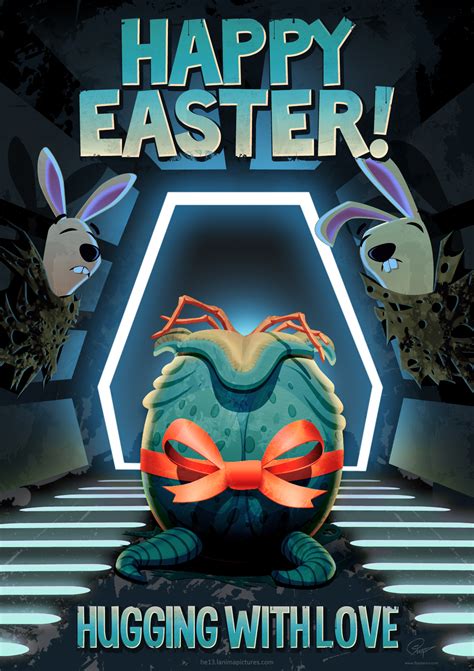 Alien easter egg by floydworx on DeviantArt