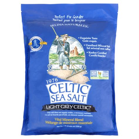 Celtic Sea Salt Light Grey Coarse Sea Salt, 5 Lb Bag - Walmart.com