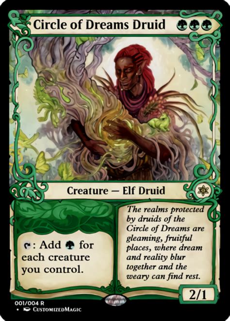 Circle Of Dreams Druid | Magic The Gathering Proxy Cards