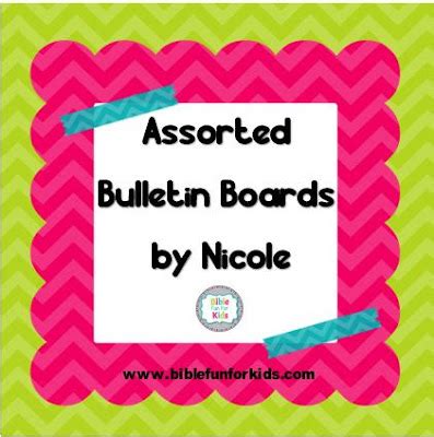 Bulletin Boards by Nicole | Bible Fun For Kids