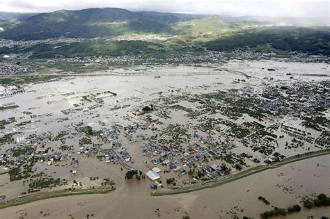 Aftermath of Typhoon Hagibis that killed reportedly 33 in Japan seen in ...