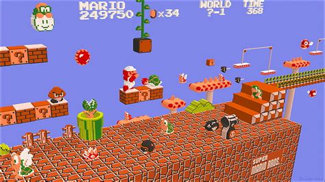 Super Mario Bros 1985 Background