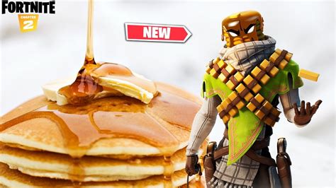 *NEW* MANCAKE SKIN GAMEPLAY (FORTNITE CHAPTER 2 SEASON 5) THE BREAKFAST BADIT SET SHOWCASE - YouTube