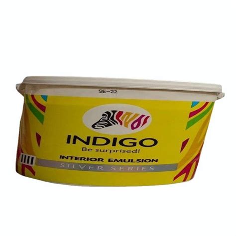 1L Indigo Interior Emulsion Silver Series Paint, Packaging Size: 1 Litre at Rs 180/litre in Kakinada