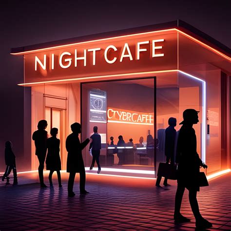 NightCafe Studio on Twitter: "Then, I wanted something different. I wanted people walking around ...