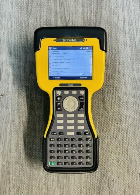 TRIMBLE TSC2 DATA Collector Survey Controller v 12.50 w/ 2.4 GHz Radio & Charger $649.99 - PicClick