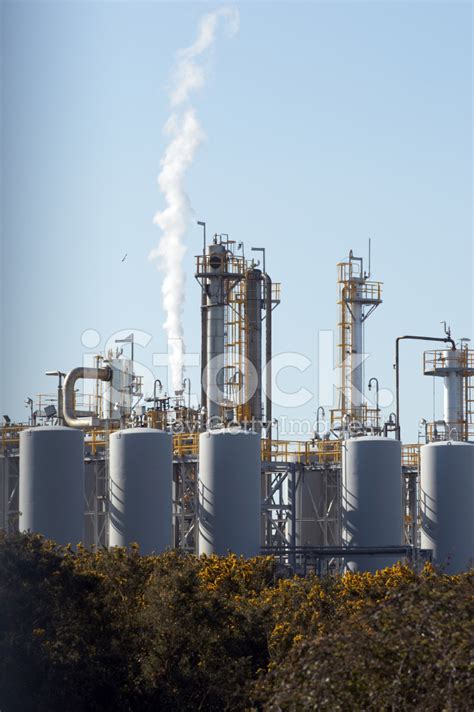 Oil Refinery Plant C Stock Photo | Royalty-Free | FreeImages