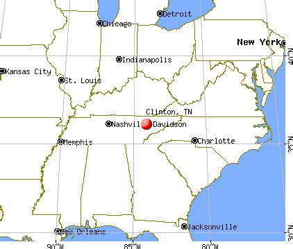 Clinton, Tennessee (TN 37716) profile: population, maps, real estate ...