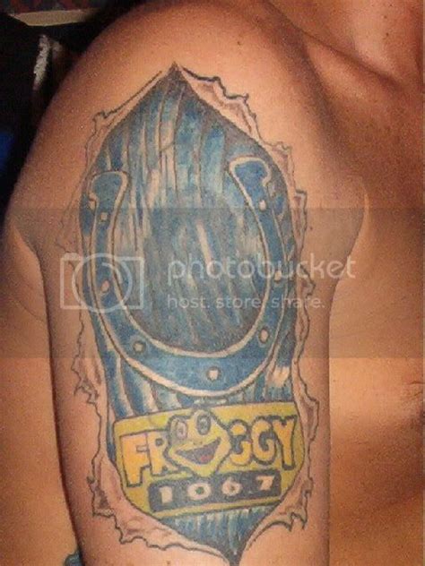 Colts Tattoo Horseshoe Froggy Photo by mellis611 | Photobucket