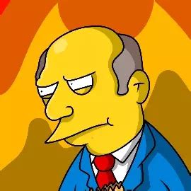 Simpsons February DAY 6, Seymour Skinner and Superintendent Chalmers by ...