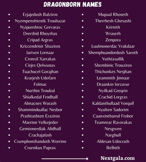 1200+ Best Dragonborn Names (Male & Female) 2023