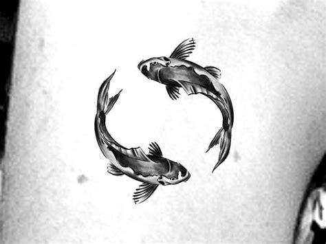 Koi Fish Temporary Tattoo