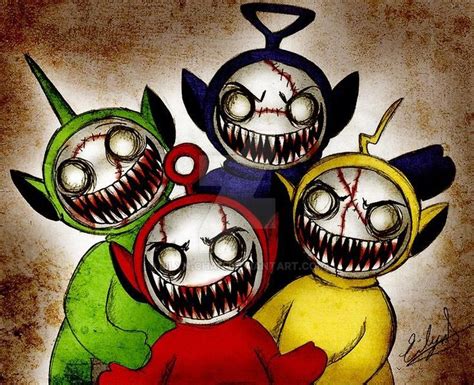 Zombies Teletubbies by Eilyn-Chan on DeviantArt | Desain