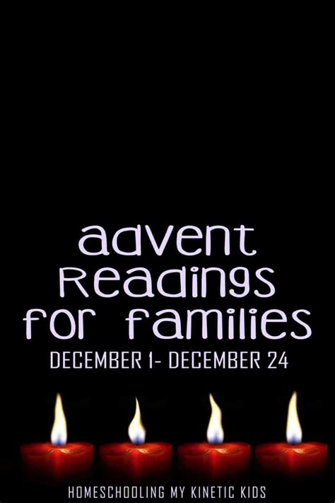 Christian Advent Reading For Families