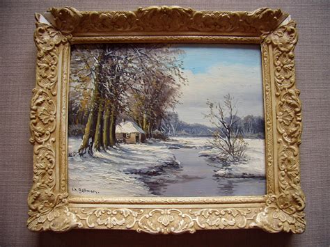 Private art collection: Oil painting by C. H. Beltman.