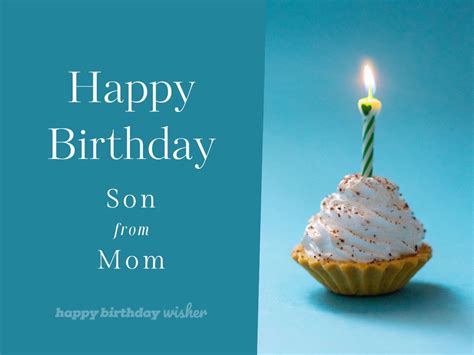 70+ Best Heartfelt Birthday Quotes & Wishes for Son from Mom - Happy Birthday Wisher